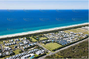 Aerial Photo Casuarina Beach NSW Aerial Photography