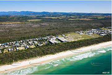 Aerial Photo Casuarina Beach NSW Aerial Photography