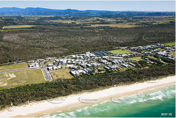 Aerial Photo Casuarina Beach NSW Aerial Photography