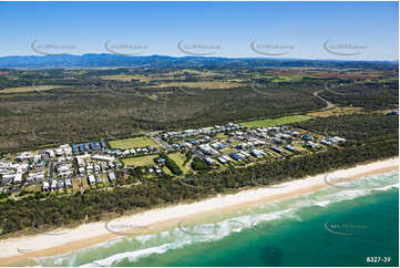 Aerial Photo Casuarina Beach NSW Aerial Photography
