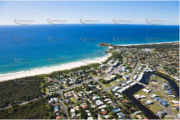 Aerial Photo Cabarita Beach / Bogangar NSW Aerial Photography