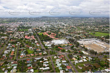 Aerial Photo Newtown QLD Aerial Photography