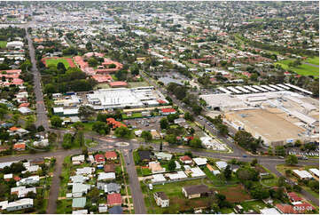 Aerial Photo Newtown QLD Aerial Photography