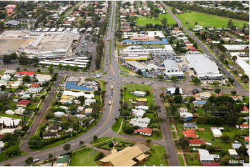 Aerial Photo Harristown QLD Aerial Photography