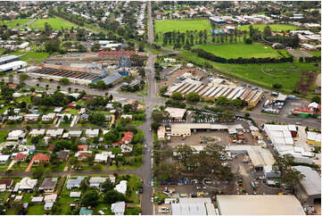 Aerial Photo Harristown QLD Aerial Photography