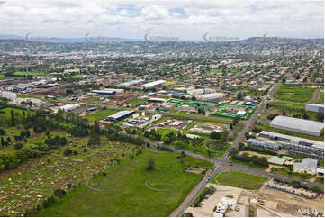 Aerial Photo Harristown QLD Aerial Photography