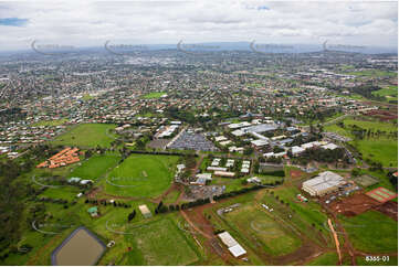 Aerial Photo Darling Heights QLD Aerial Photography