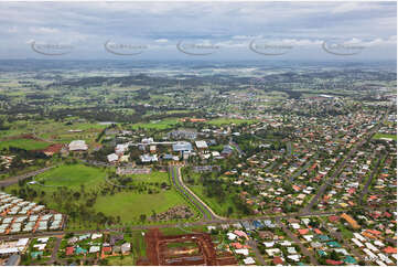 Aerial Photo Darling Heights QLD Aerial Photography