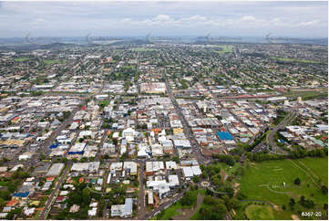 Aerial Photo Toowoomba City QLD Aerial Photography