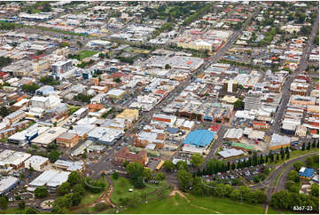 Aerial Photo Toowoomba City QLD Aerial Photography