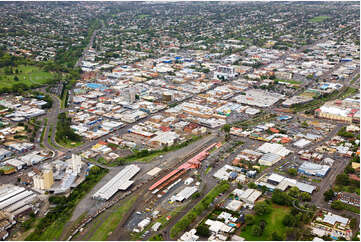 Aerial Photo Toowoomba City QLD Aerial Photography