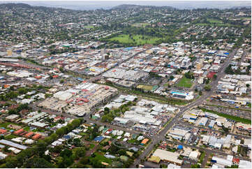 Aerial Photo Toowoomba City QLD Aerial Photography