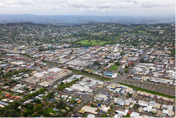 Aerial Photo Toowoomba City QLD Aerial Photography