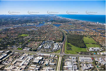 Aerial Photo Burleigh Waters QLD Aerial Photography