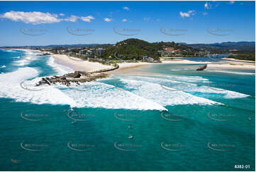 Aerial Photo Currumbin QLD Aerial Photography