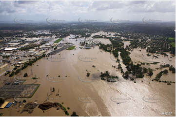 Aerial Photo Brisbane Flood QLD Aerial Photography