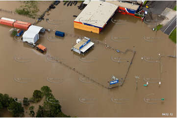 Aerial Photo Brisbane Flood QLD Aerial Photography