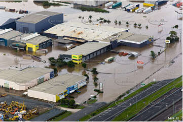 Aerial Photo Brisbane Flood QLD Aerial Photography