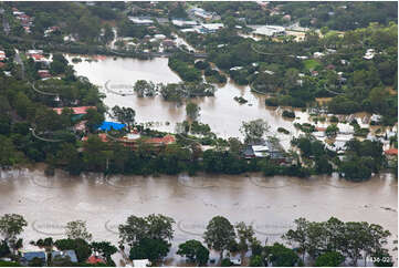 Aerial Photo Brisbane Flood QLD Aerial Photography
