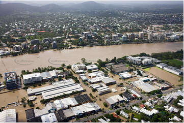 Aerial Photo Brisbane Flood QLD Aerial Photography
