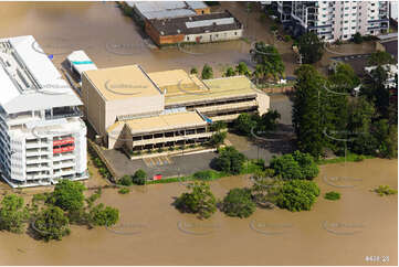 Aerial Photo Brisbane Flood QLD Aerial Photography