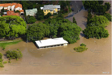 Aerial Photo Brisbane Flood QLD Aerial Photography