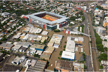 Aerial Photo Brisbane Flood QLD Aerial Photography