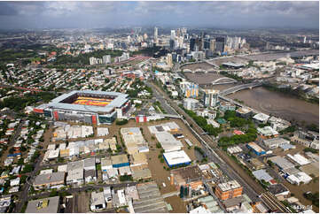 Aerial Photo Brisbane Flood QLD Aerial Photography