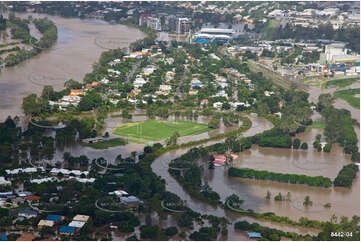 Aerial Photo Brisbane Flood QLD Aerial Photography