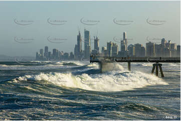 Crashing Wave QLD Aerial Photography