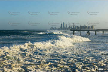 Crashing Wave QLD Aerial Photography