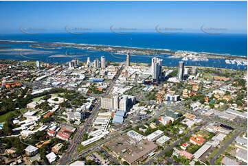 Aerial Photo Southport QLD Aerial Photography