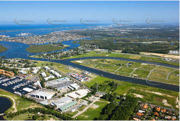 Aerial Photo Hope Island QLD Aerial Photography