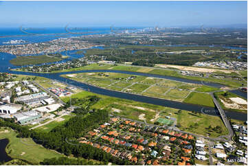 Aerial Photo Hope Island QLD Aerial Photography