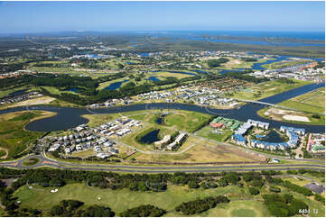 Aerial Photo Hope Island QLD Aerial Photography
