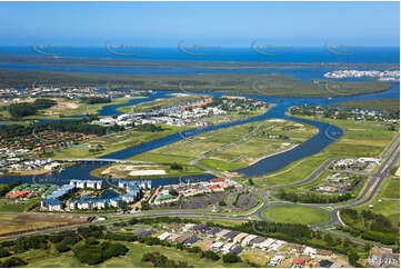 Aerial Photo Hope Island QLD Aerial Photography