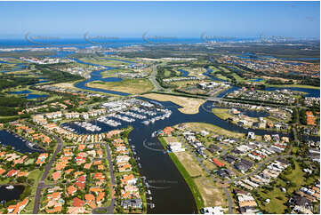 Aerial Photo Hope Island QLD Aerial Photography
