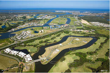 Aerial Photo Hope Island QLD Aerial Photography