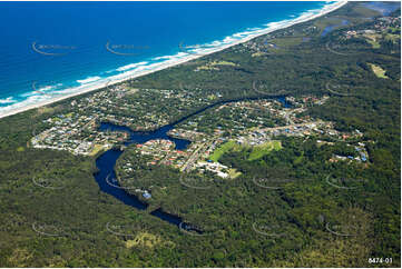 Aerial Photo South Golden Beach Aerial Photography