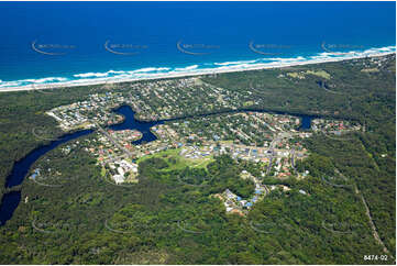 Aerial Photo South Golden Beach Aerial Photography