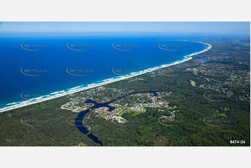 Aerial Photo South Golden Beach Aerial Photography