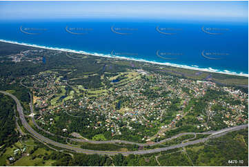 Aerial Photo Ocean Shores NSW Aerial Photography