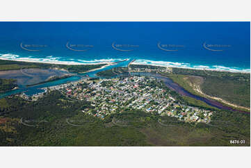 Aerial Photo Brunswick Heads NSW Aerial Photography