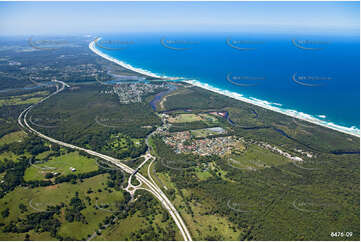 Aerial Photo Brunswick Heads NSW Aerial Photography