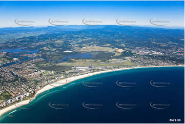 Aerial Photo Bilinga QLD Aerial Photography