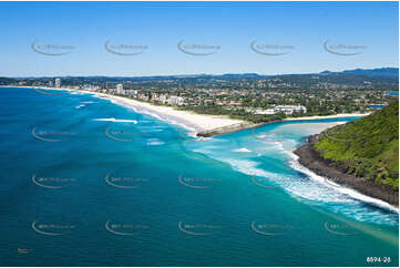 Aerial Photo Palm Beach QLD Aerial Photography