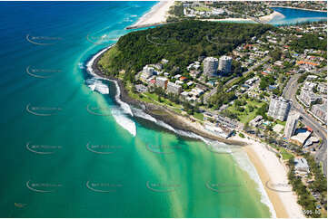 Aerial Photo Burleigh Heads QLD Aerial Photography