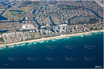 Aerial Photo Broadbeach QLD Aerial Photography