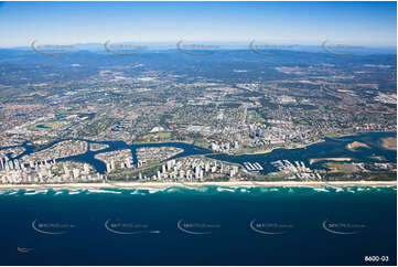 Aerial Photo Main Beach QLD Aerial Photography