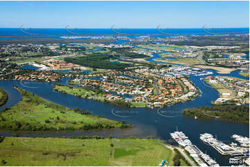 Aerial Photo Hope Island QLD Aerial Photography